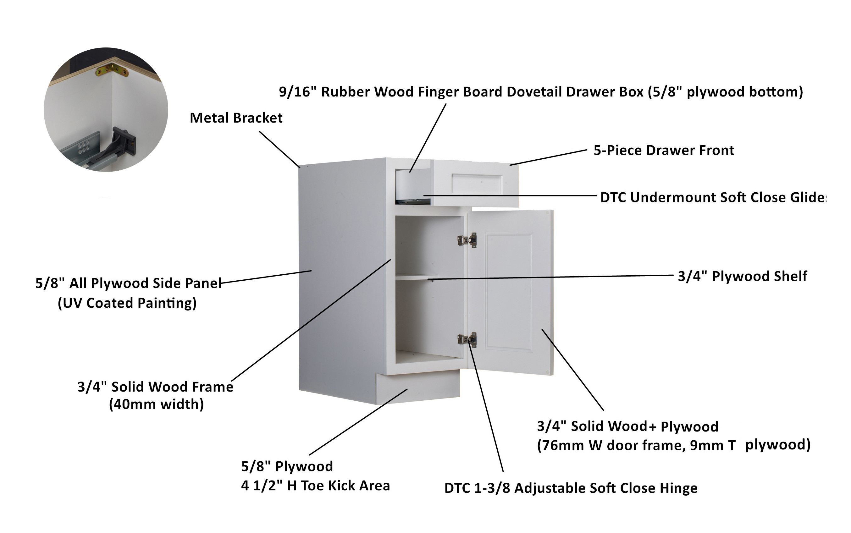 Single B12 Base Cabinets Single B12 Base Cabinets