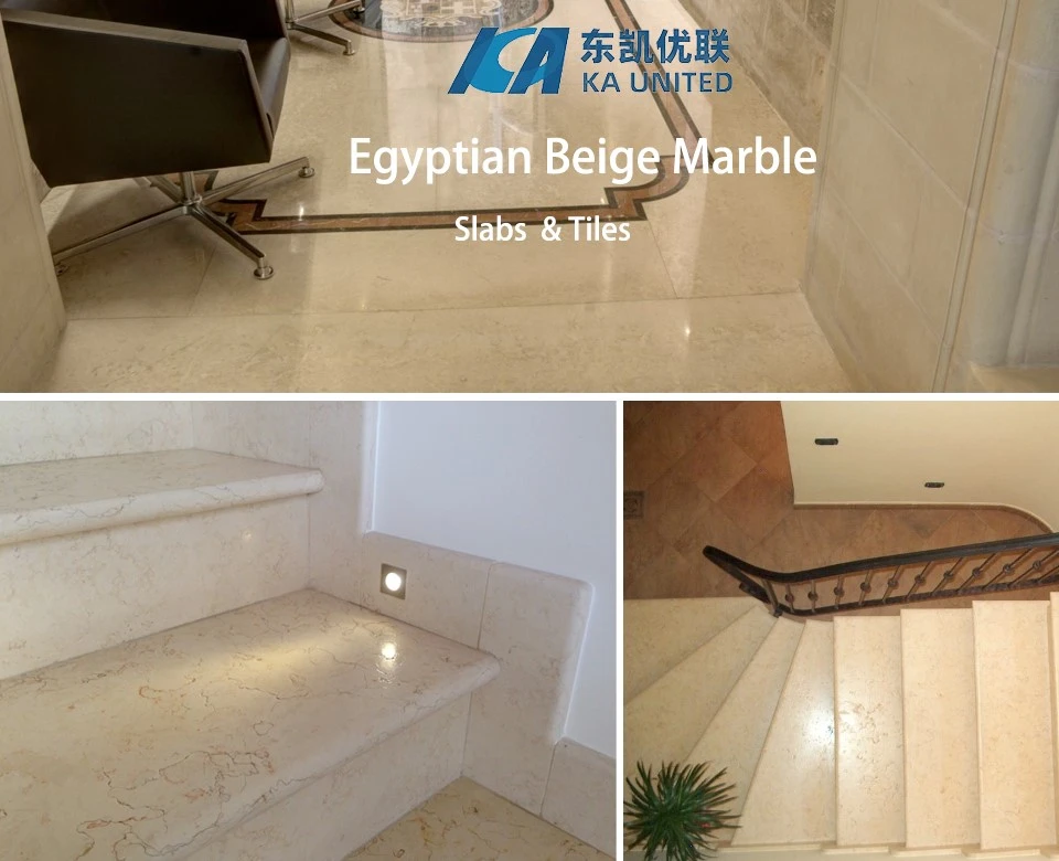 Sunny Beige Marble Indoor Floor Projects