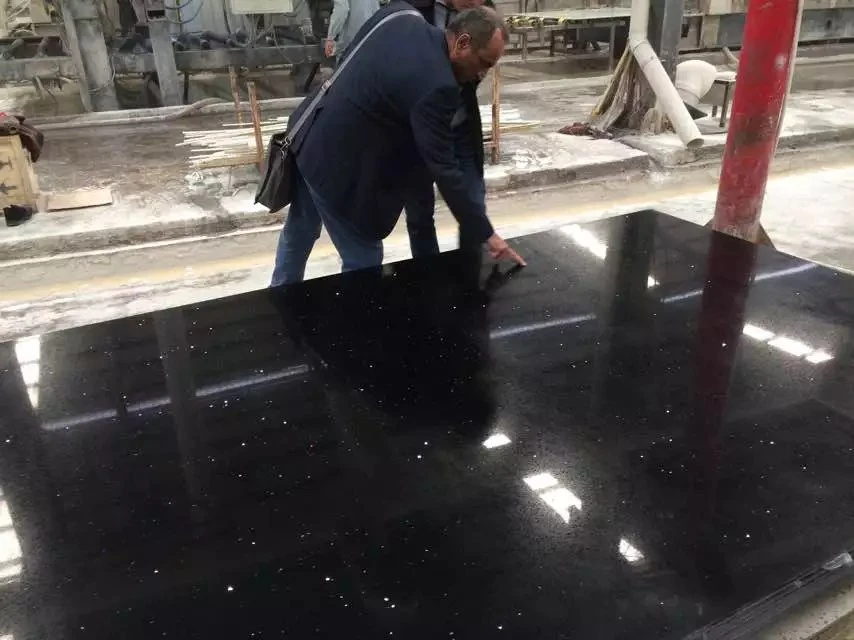 Black Sparkle Quartz Slabs For Countertops Black Sparkle Quartz Slabs For Countertops