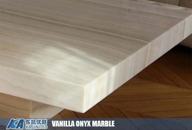 Vanilla White Onyx Coffee Tables KA UNITED Vanilla White Onyx Coffee Tables KA UNITED