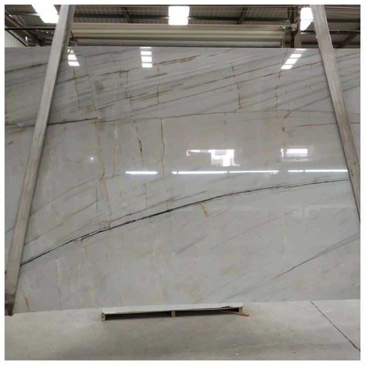 Nuage White Quartzite Slab