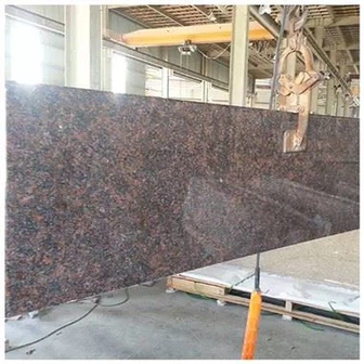 Blaty z brązowego granitu