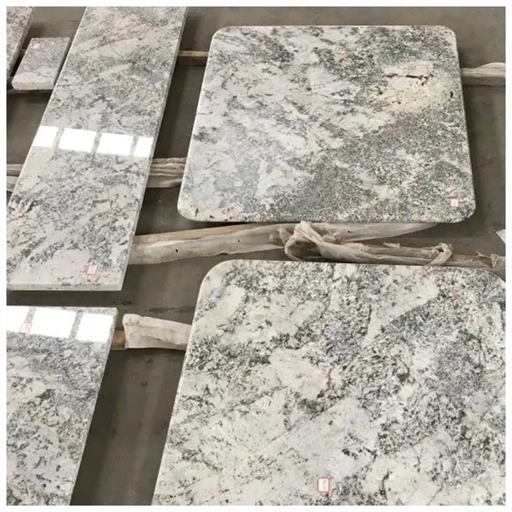 alaskan white granite kitchen
