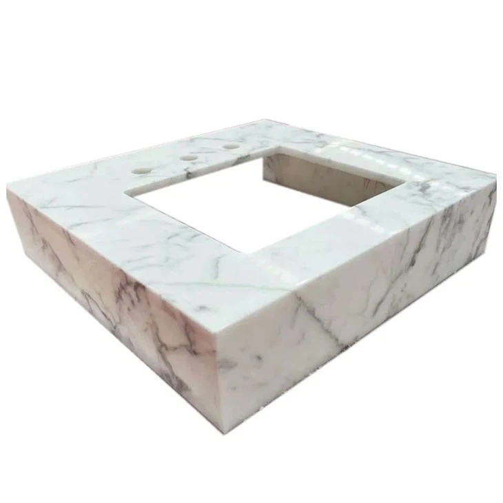 Statuario Marble Bathroom Vanity Top
