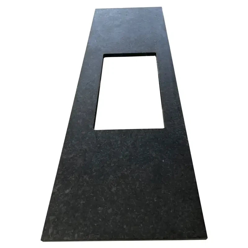 Angola Black Granite Matted Worktops