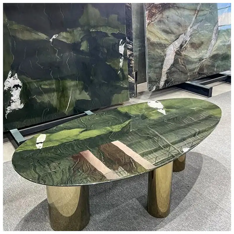 Avocatus Quartzite Oval Tables