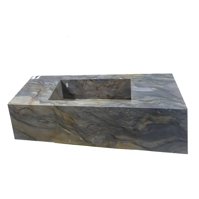 Zintegrowane umywalki Fusion Blue Quartzite