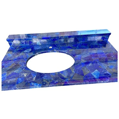 Topy z niebieskim kamieniem Lapis Lazuli